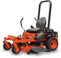 View Tracks + Wheels mowers